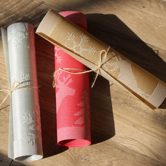 Snowflake-style European-inspired, lightweight luxury heat-resistant table mat—thickened, Japanese-style non-slip desk pad for lunches, plus tray mats and tablecloths.