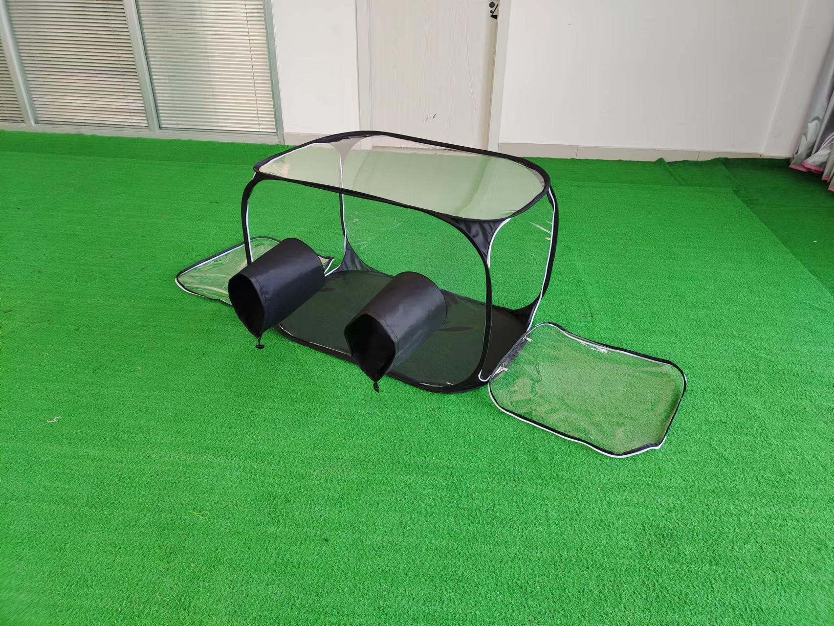 Caja de aire estática plegable portátil crecimiento de setas caja de aire estática rebote kit tienda de cultivo de setas