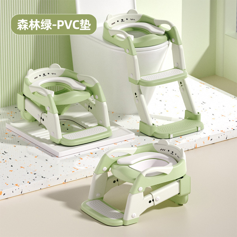 子供用トイレはしご、段付きポータブルトイレ、赤ちゃんの成長、折りたたみ式、調節可能なスリーインワントイレアーティファクト|undefined