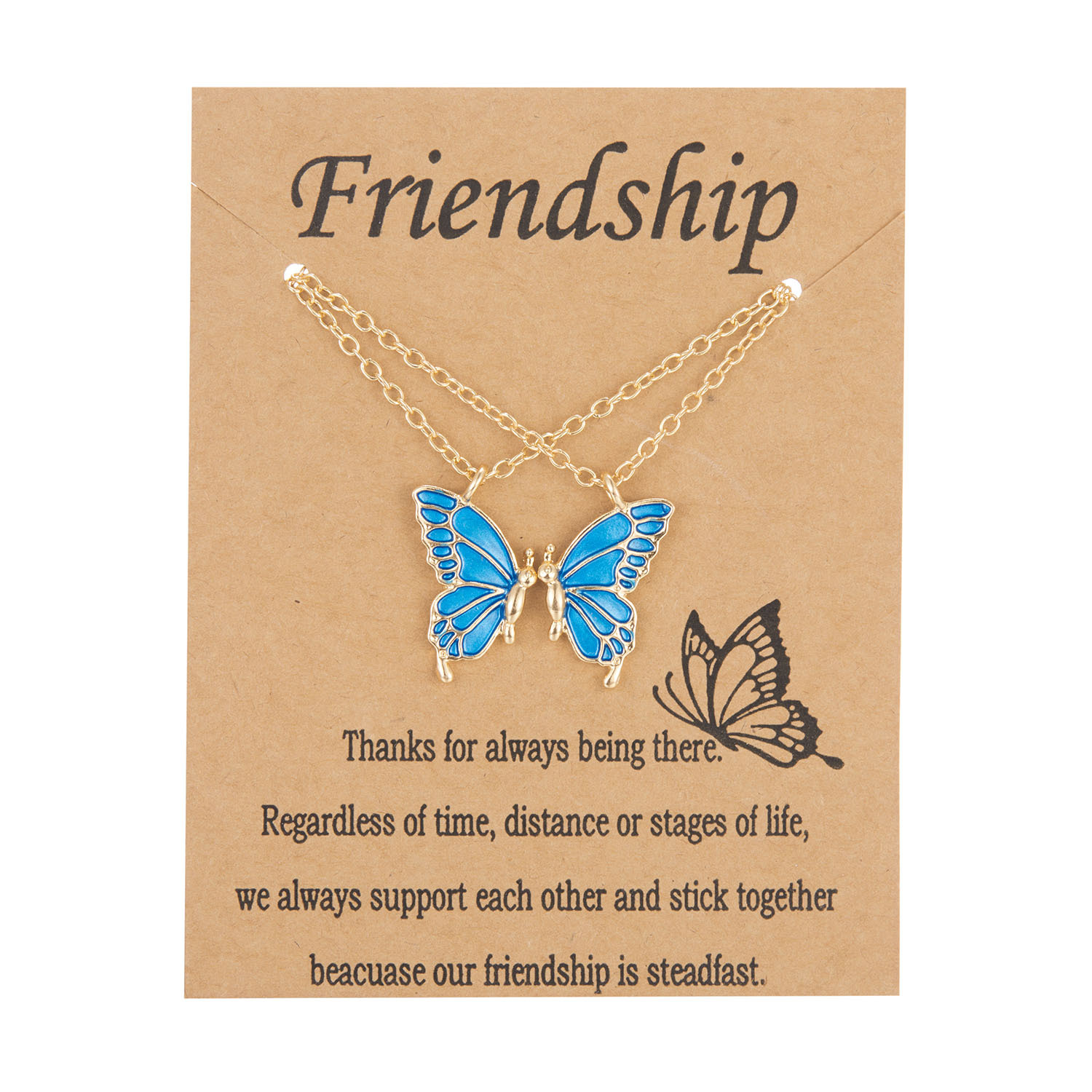 Sweet Simple Style Butterfly Alloy Plating Women's Pendant Necklace display picture 19