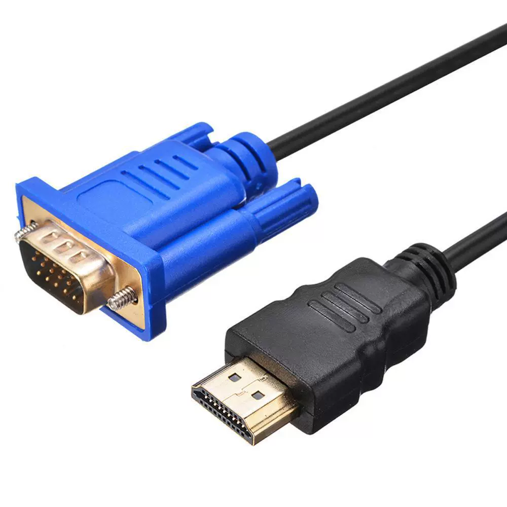 HDMI на VGA 1080P конверсионная линия HDMI на VGA соединение линия HDMI на VGA 1.8 метров версия 1.4
