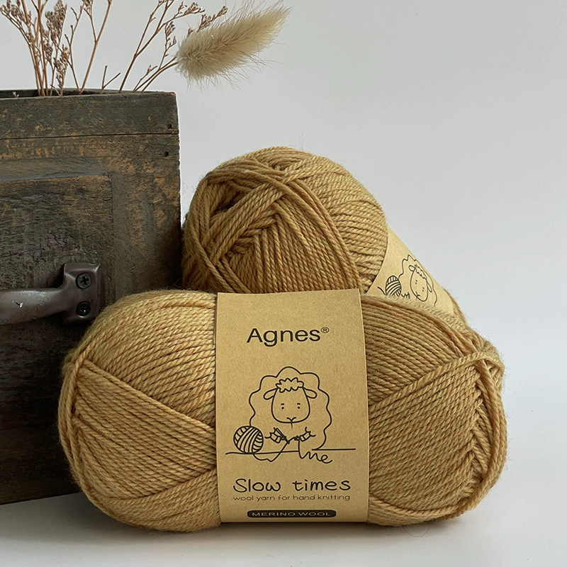 Заводская оптовая продажа Agnes Slow time, Basulan Mero Nagu шерсть шерсть ручная тканая DIY