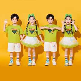 六一儿童演出服啦啦队小学生开幕式运动会合唱服装幼儿园表演班服