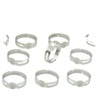 Metal accessory, adjustable children's ring, wholesale