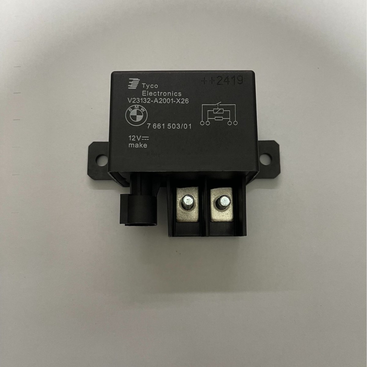 全新宝马继电器V23132-A2001-X26宝马继电器7661503/01