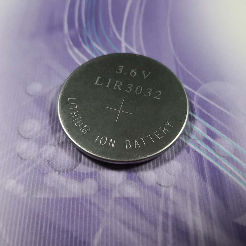 现货供应可充电3032纽扣电池仪表仪器LIR3032电池纽扣锂离子电池