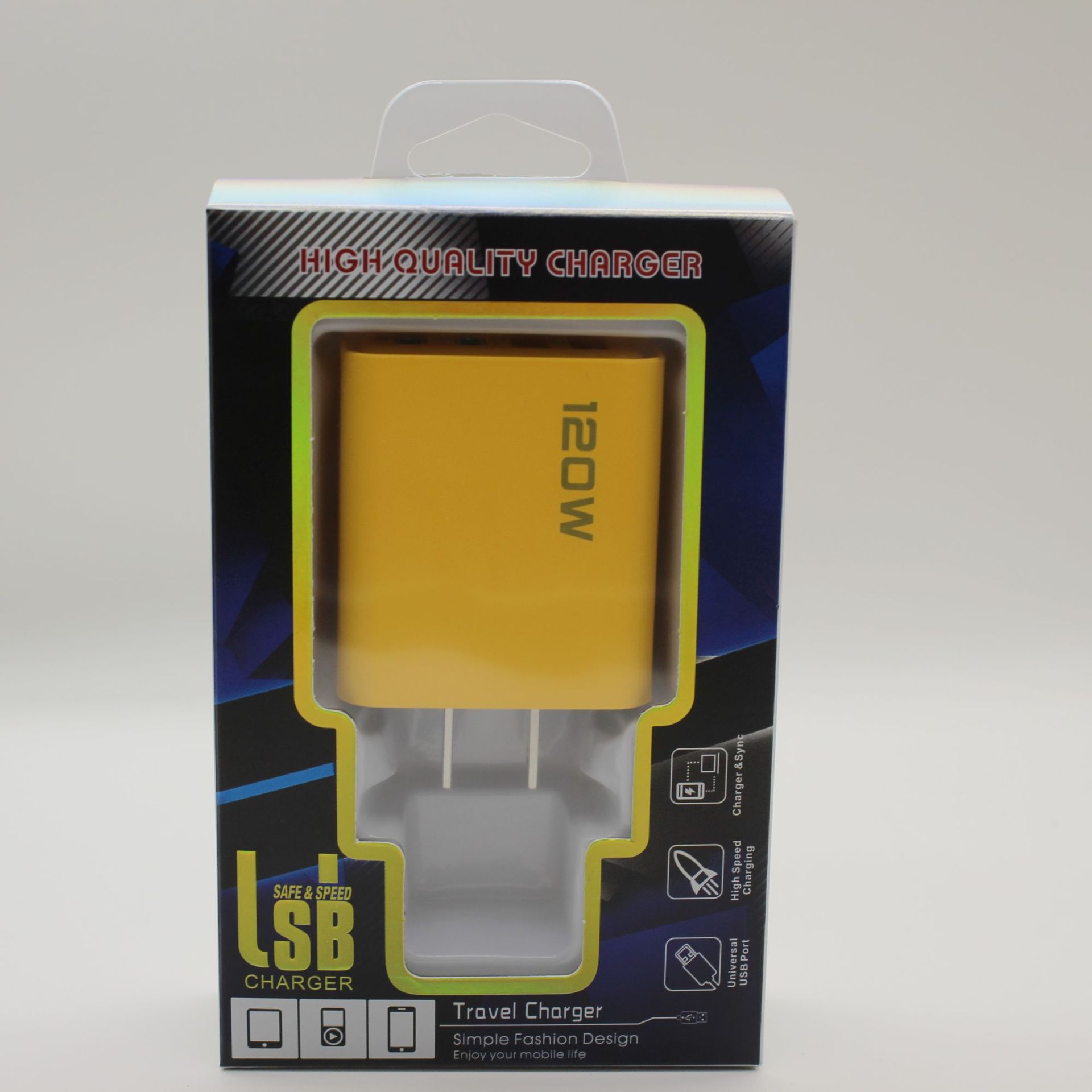 120W extremadamente duro mecha carga rápida para Apple Android Huawei doble puerto USB cargador de cable de datos cuatro en uno