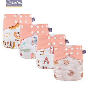 Baby Diaper Pants Adjustable Diaper Pants Washable Waterproof Breathable Diaper Portable Leak Proof Diaper Pants Training Pants