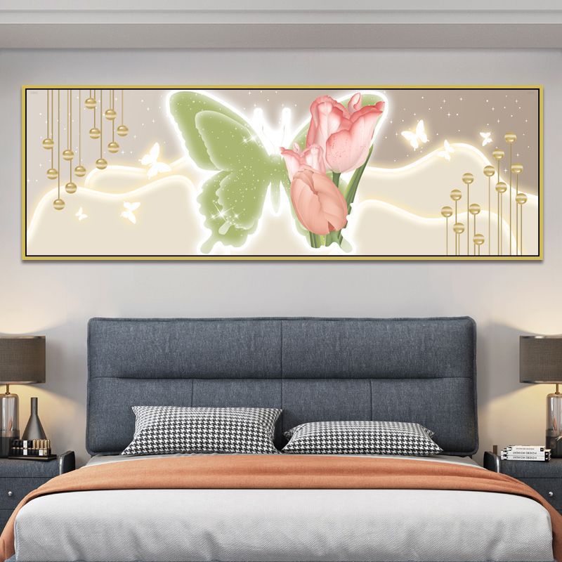 Warm Stickers Decorative Paintings Swan Modern Minimalist Living Room Bedroom Bedside Sofa Background Wall Murals Meditation