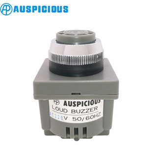 Auspicious Han Ding Buzzer Bf-30-24V/220V High-Sound Industrial Alarm Dcac Dual Voltage