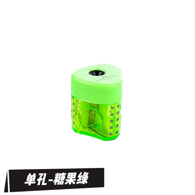 Alemán Faber-Jia 1831 triángulo de matriz de puntos doble agujero con autobloqueo sacapuntas niños estudiante arte