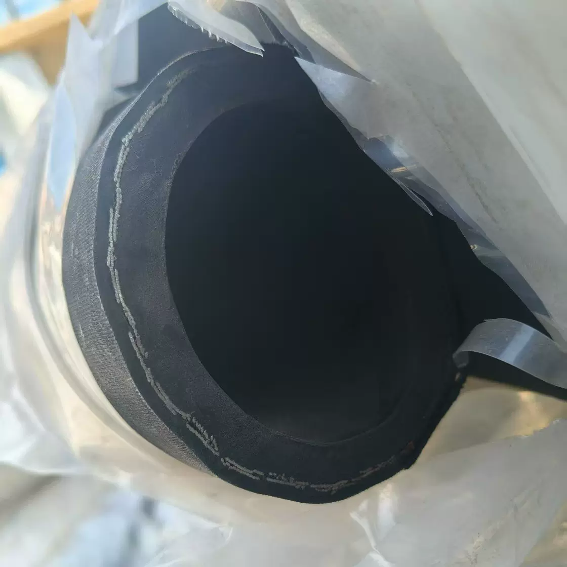 钢丝编织喷砂胶管耐磨胶管喷浆管泥浆管