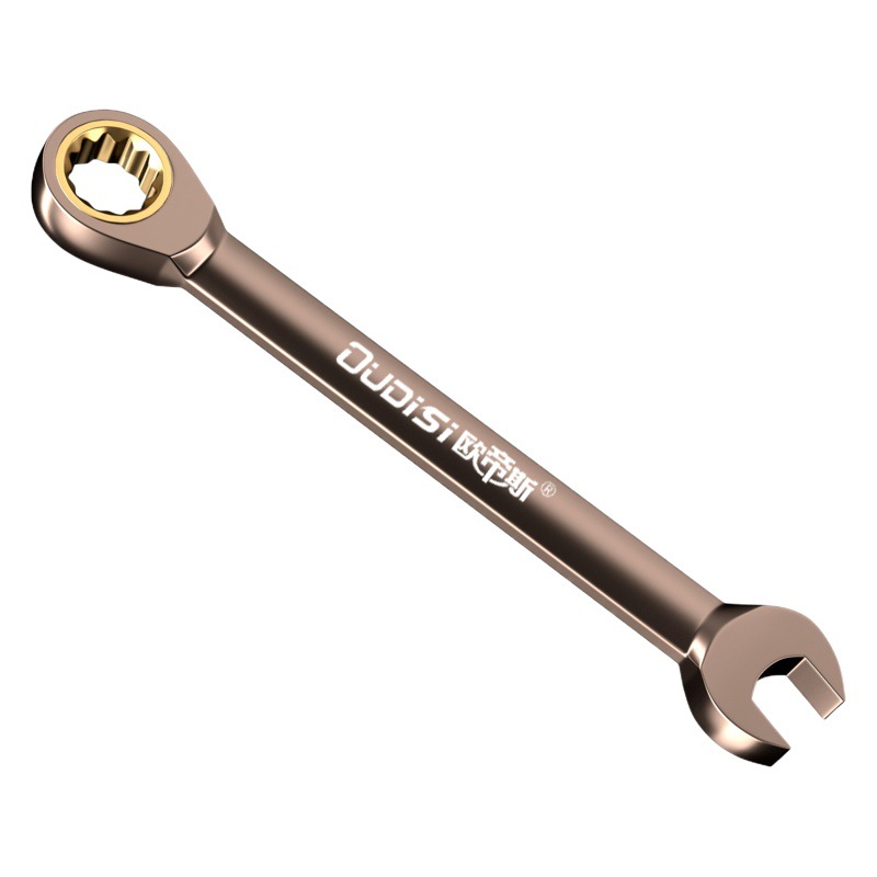 Llave rápida de trinquete de doble propósito Daimei manual juego completo de llaves llave rápida herramienta de llave de flor de ciruelo con apertura de doble cabezal