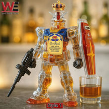 �F؛��ƷGundam Crown Royal Whiskey Bottle���_�ʹ���ʿ��ƿ