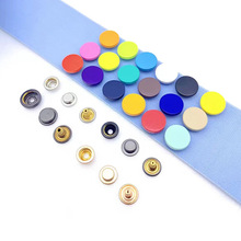 批发四合扣金属合金面扣简约时尚暗扣羽绒服隐形子母扣现货