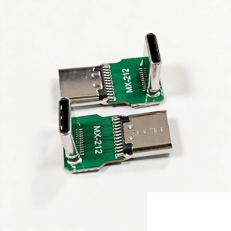 Type-c24P vertical male-to-female adapter USB 90-degree elbow USB charging extension cable adapter 10MM Type-c24P vertical male-to-female adapter USB 90-degree elbow USB charging extension cable adapter 10MM
