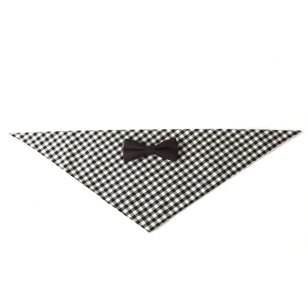 Transfronterizo nuevo Shiba Inu mascota perro triángulo toalla perro saliva toalla mascota perro bufanda decoración fábrica al por mayor