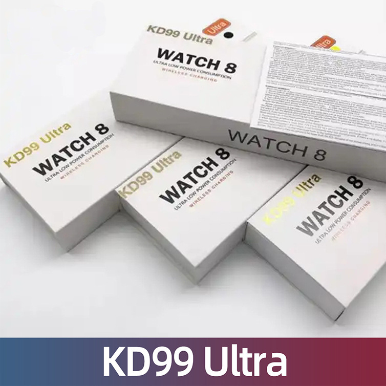 KD99Ultra Bluetooth llamada reloj inteligente 1,99 pulgadas HD pantalla táctil de frecuencia cardíaca WatchS8 reloj deportivo