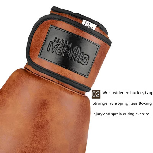 Boxing gloves for men and women, training for sandbag, Muay Thai professional fighting, combat, sandbag punching gloves, adult boxing gloves, retro style