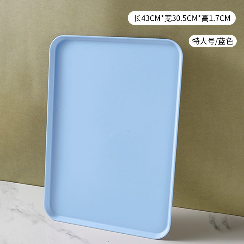 Nordic INS wheat straw trap household color plates commercial barbecue bakery dish large plastic tea plate