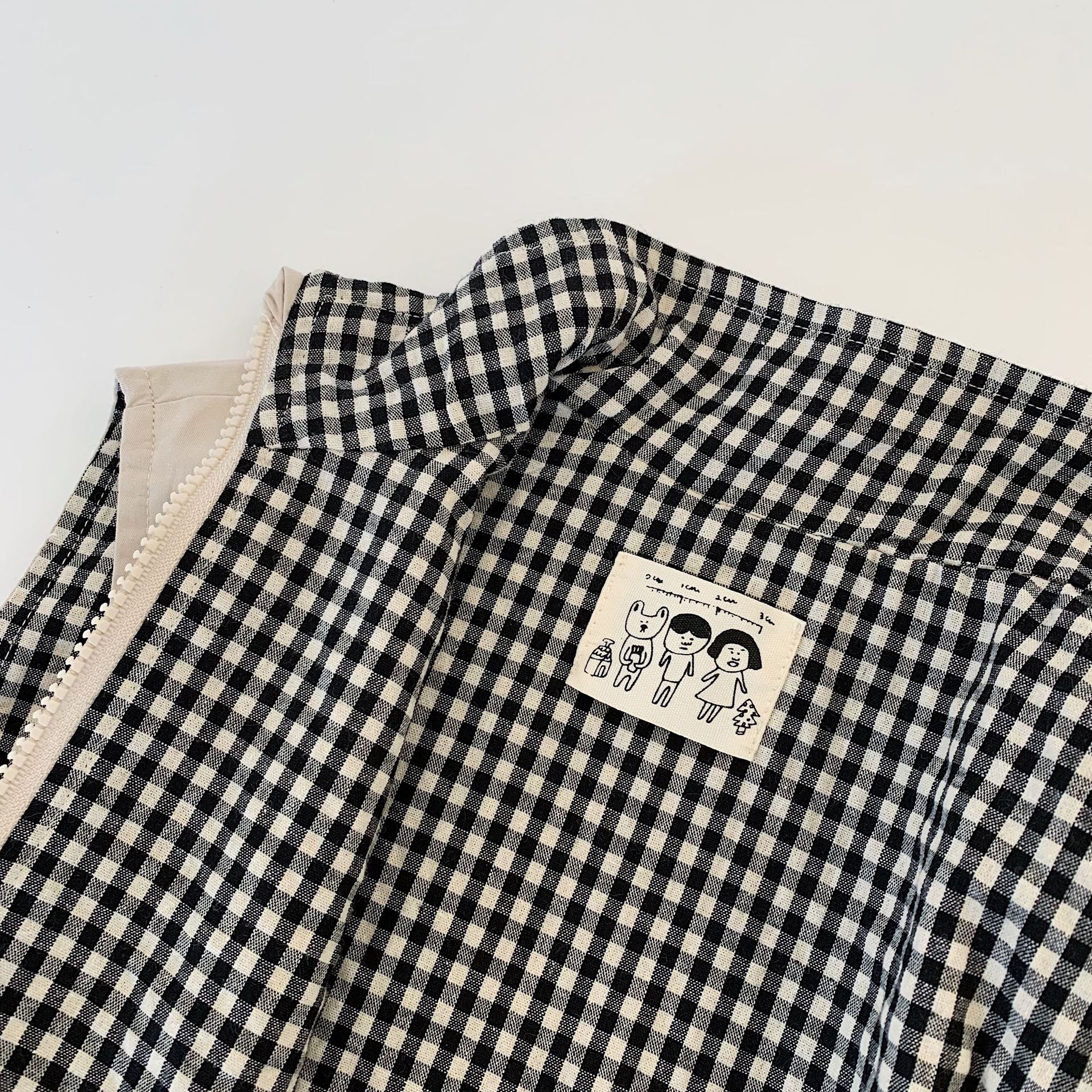 Magbo chaleco de niños 2025 otoño lindos niños y niñas dos lados chaqueta sin mangas nuevo chaleco de vestir multifuncional