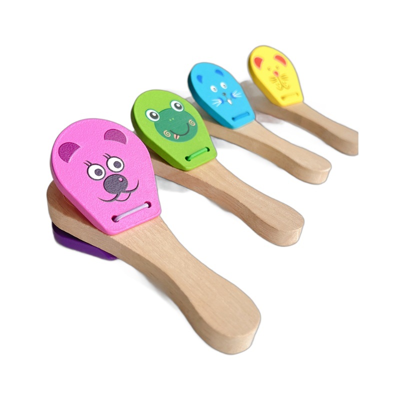 Baby Le Madera Educación temprana Juguetes educativos Animales Niños Madera Instrumentos de coordinación mano-ojo Juguetes al por mayor