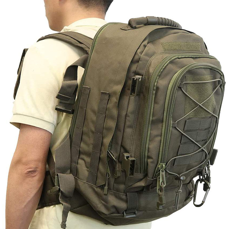 Tactics climbing universal capacious backpack for hiking, Amazon, worn on the shoulder