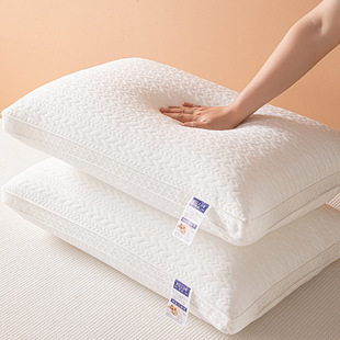 Source factory net edge stereo wheat pillow pillow core men's and women's soft pillow soft pillow stereo wheat pillow breathable pillow