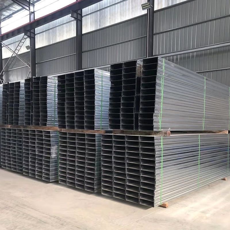 海南儋州304不锈钢桥架 线槽钢制镀锌金属槽式电缆桥架电线弱电铁