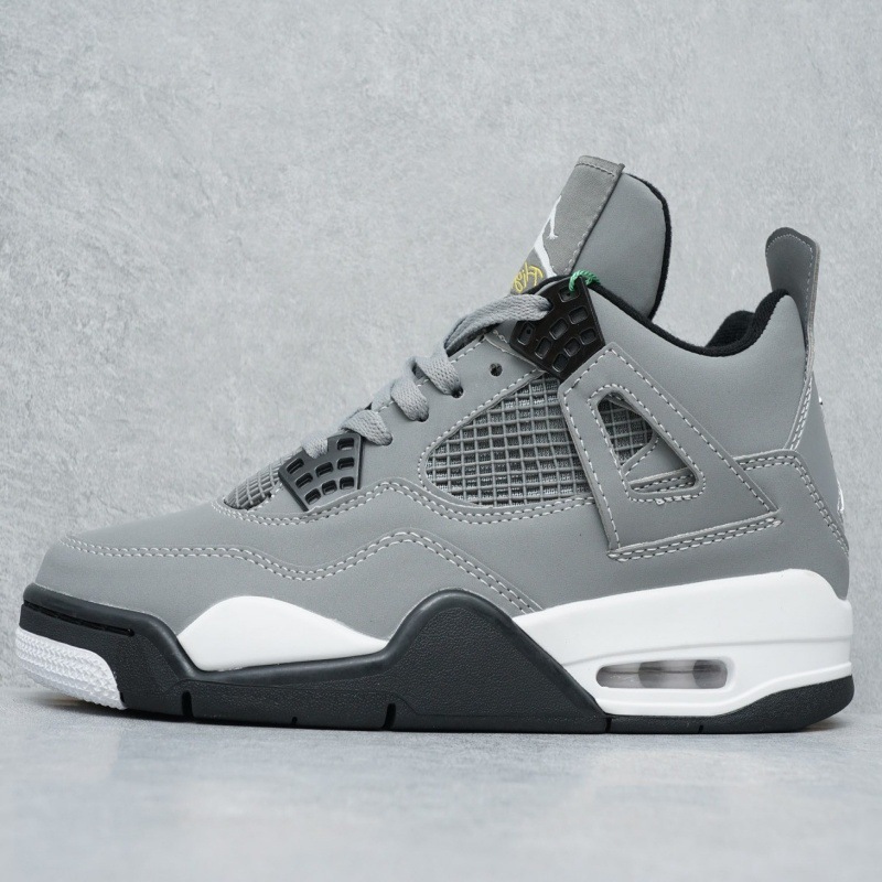 莆田卸売 AJ4 黒猫パリ黒赤電気母紳士靴黄色ミッドナイト青白セメントジョー 4 女性の靴バスケットボールシューズ|undefined