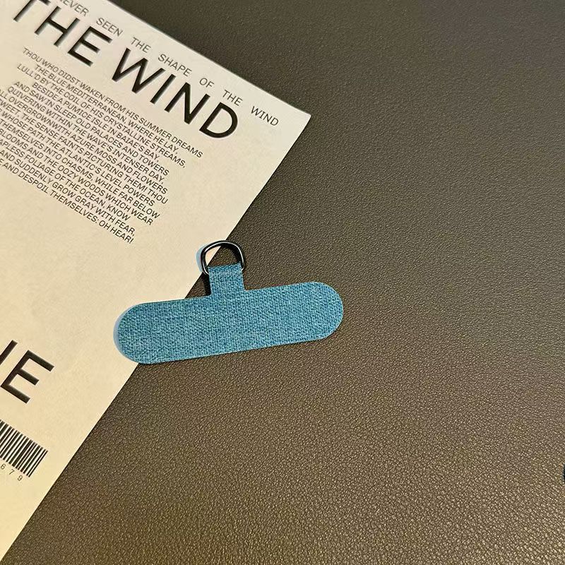 Teléfono móvil cuerdas espaciador clip D-buckle tela curada tarjeta fijación colgante de anillo de metal colgante