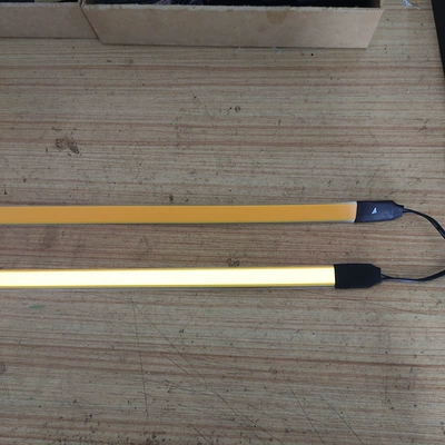 Cold light sheet Ultra-Thin Light Strip El Cold Light - yellow-1cm100cm-with-battery-box