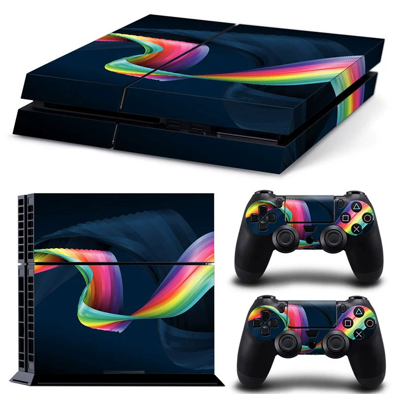 Скины‑наклейки для PS4 — модные мультяшные и стильные дизайны, матовый винил против царапин