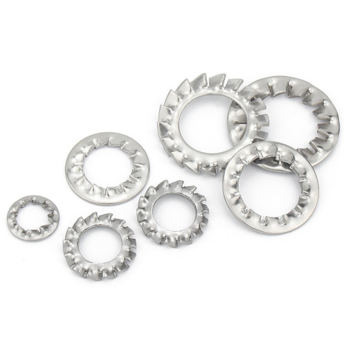 Manufacturer direct sale 304 stainless steel inner sawtooth lock nut washer inner sawtooth stop anti-loosening washer sheet M3-M20