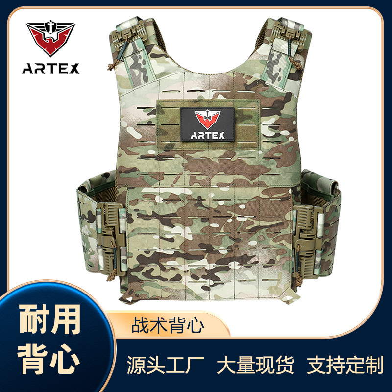 Quick Release Tactical Vest Laser Cutting Supports Molle Multifunctional Breathable Oxford Cloth Vest Military Fan Training Uniform Quick Release Tactical Vest Laser Cutting Supports Molle Multifunctional Breathable Oxford Cloth Vest Military Fan Training Uniform