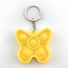 Destroyed pioneer key ring cross -border finger bubble silicone suspension Fidget Simple dimple toY