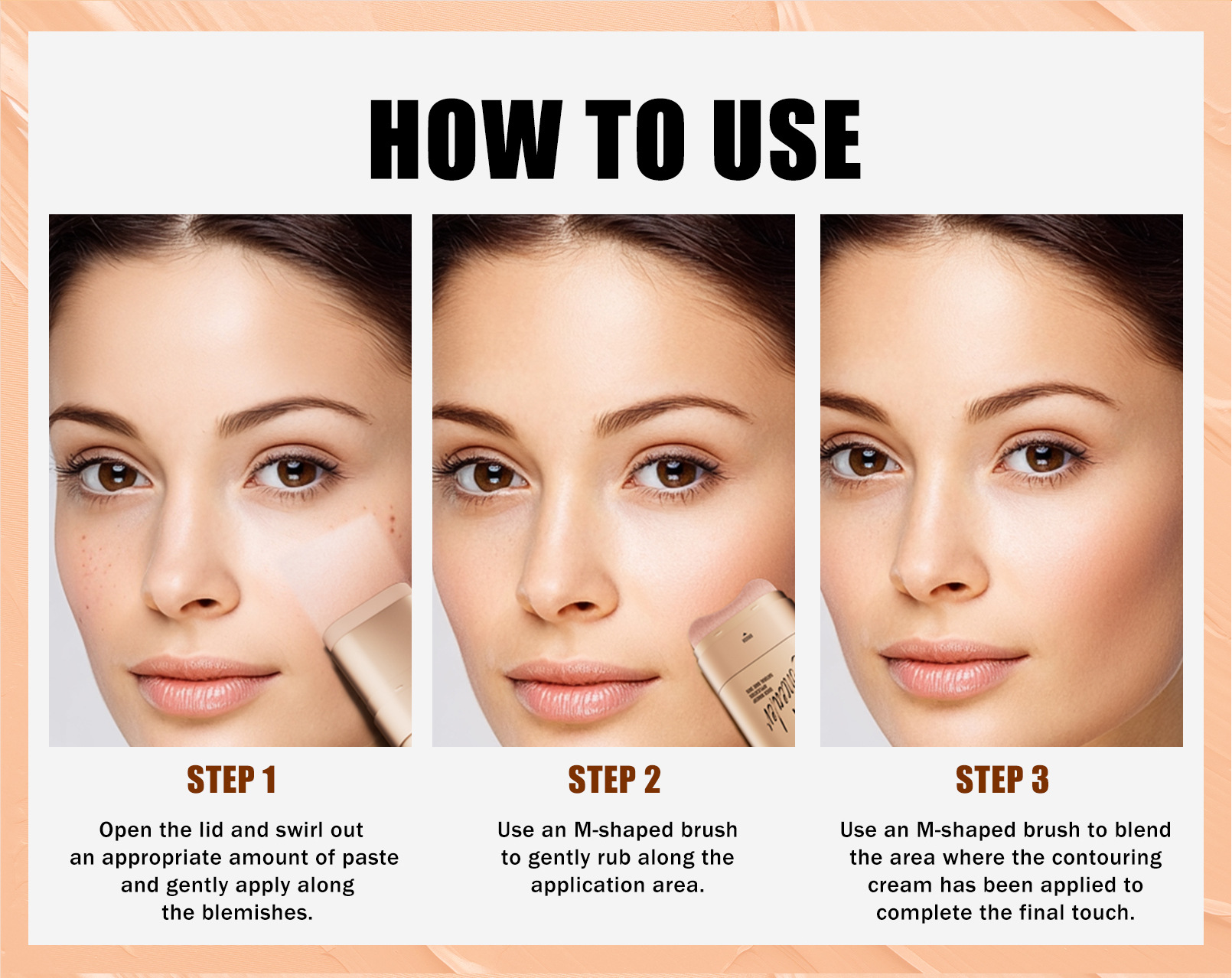 Hellokiss Eraser Abdeckstift Doppelseitig Wasserfest Für Gesicht_voghion.com