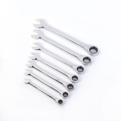 Ratchet two-purpose wrench set canvas bag ratchet wrench tool set mirror two-purpose ratchet wrench set