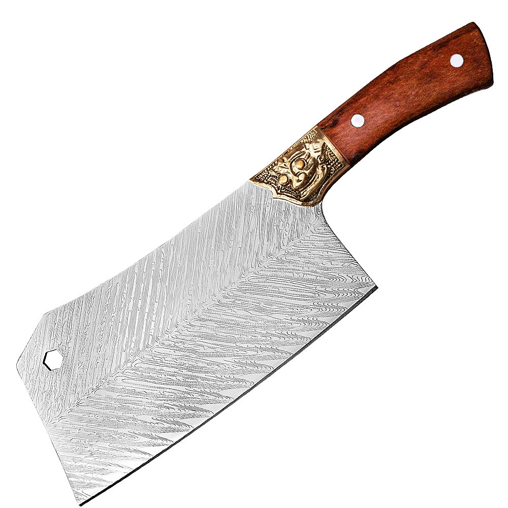 High hardness fish bone pattern handmade kitchen knife slicing bone knife fruit knife sharp kitchen knife household kitchen knife