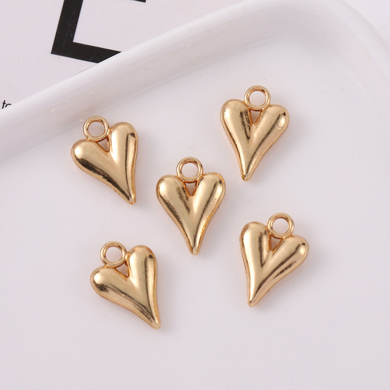 DIY personalized heart-shaped accessory, creative and versatile, simple single pendant keychain, phone chain accessory, pendant DIY personalized heart-shaped accessory, creative and versatile, simple single pendant keychain, phone chain accessory, pendant