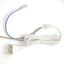 CCC國標二插帶線卡扣電源線風扇美甲美容儀加濕器音響台燈插頭線