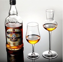 威士忌酒玻璃高脚郁金香洋式品鉴酒杯白酒杯水晶玻璃红酒闻香杯