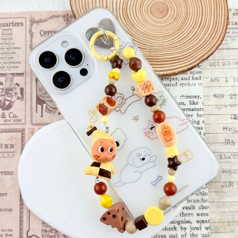 星星人随心配手机链popmart改娃萌粒钥匙扣串珠diy 背包挂件挂饰|undefined