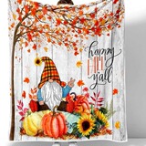 Милое одеяло, мягкий кленовый лист, осеннее