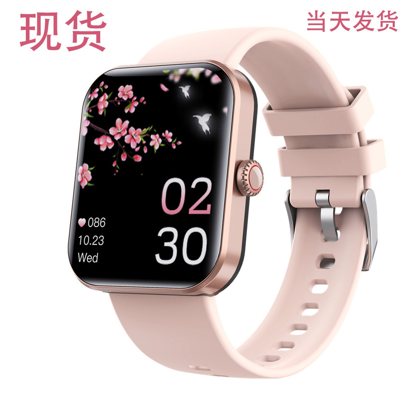 New F57L smart watch 1.91 HD large screen blood pressure heart rate exercise voice assistant cross-border factory direct supply