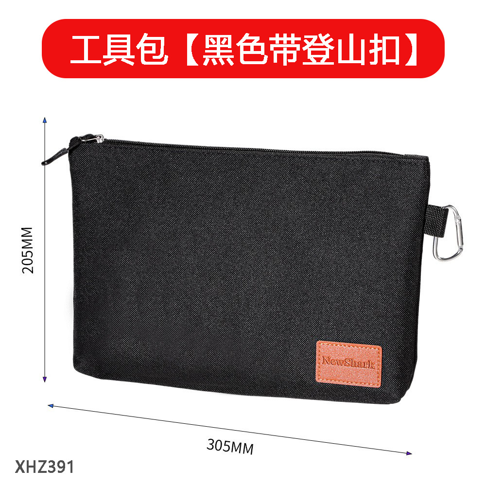 Bolsa de herramientas portátil de gran capacidad para técnicos de instalación, resistente y duradera, multifuncional, para electricistas.