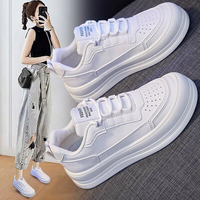 小白鞋女鞋子2021新款春季春款ins潮鞋爆款休闲运动板鞋批发