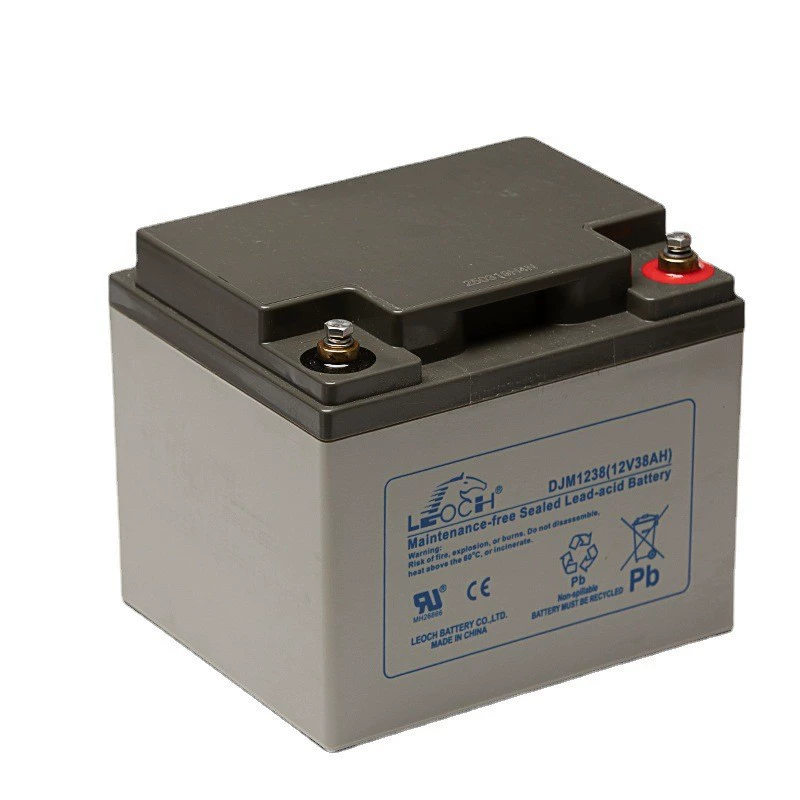 LEOCH, rechargeable battery, power supply, lights, 1238S, UPS, 12v, 38AH, EPS