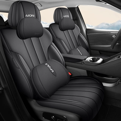 Modelə uyğun (Original) oturacaq örtükləri – Cover, Breathable Leather Cushion Interior - mysterious-black-deluxe-edition-remarks-model-year-rear-half-package
