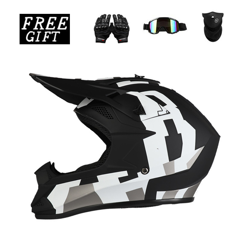 Cross-border off-road helmet, ABS motorcycle helmet, popular racing helmet, breathable cycling helmet, mountain bike helmet, custom DOT certified Cross-border off-road helmet, ABS motorcycle helmet, popular racing helmet, breathable cycling helmet, mountain bike helmet, custom DOT certified